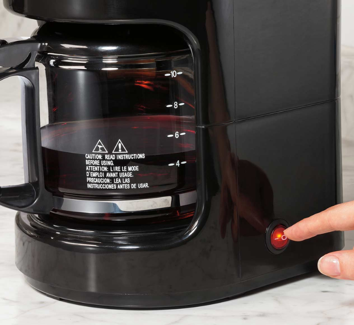Coffeemaker 10 Tz Negro / 48351PS – Grupo Rimag